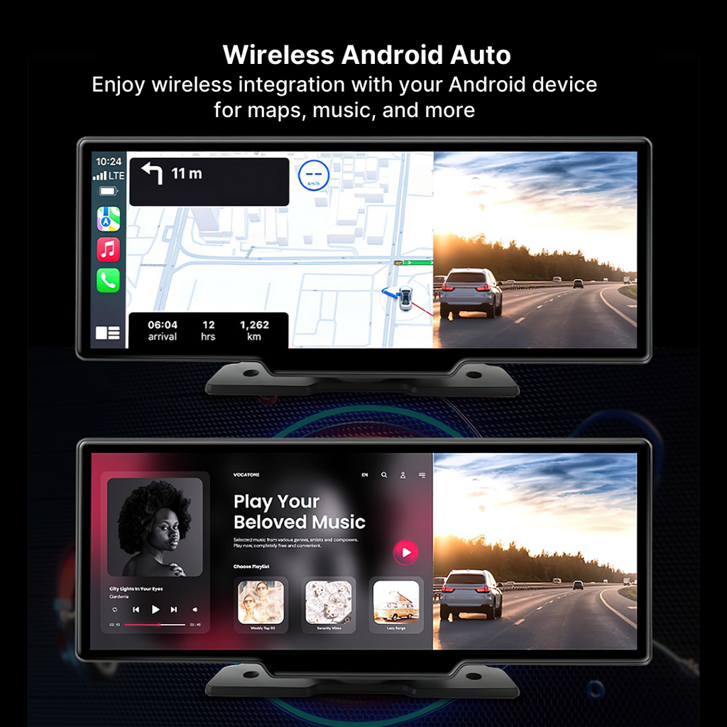 Voraze™ Wireless CarPlay Screen